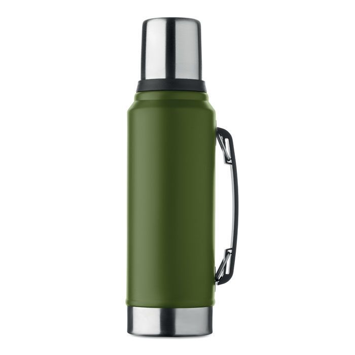 Doppelwandige Flasche 1L NYIMA - dunkelgrün-245