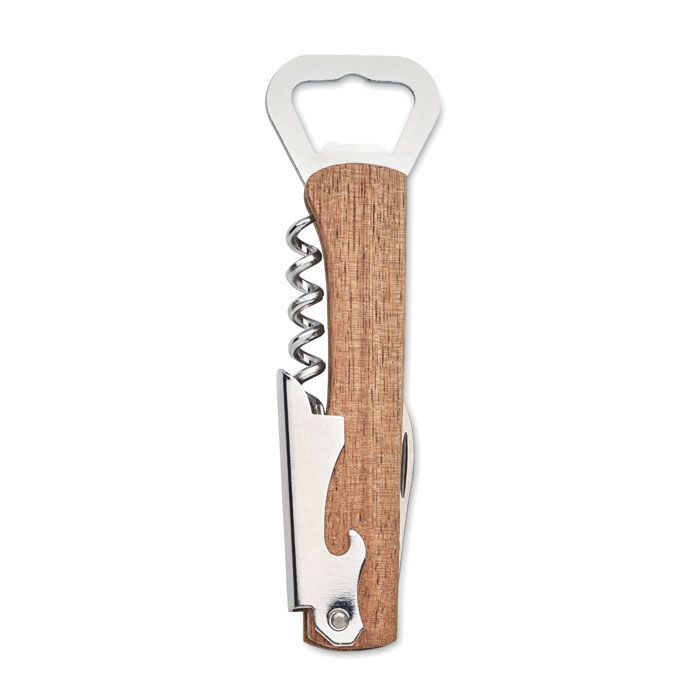 3 in 1 Flaschenöffner WOOL - holz-91
