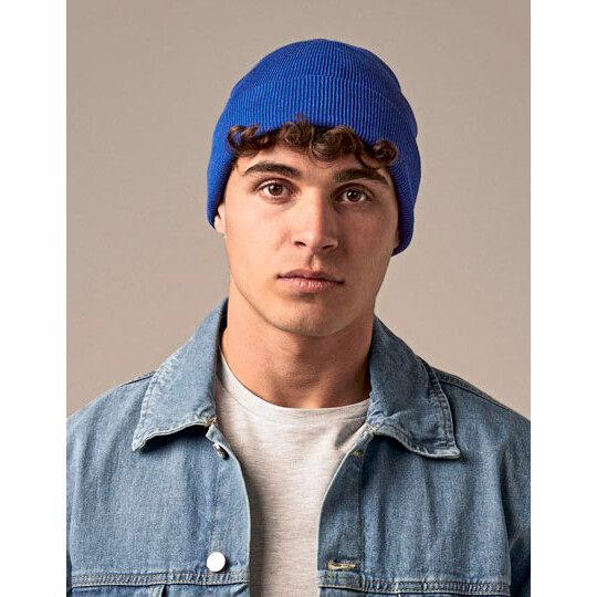 Organic Cotton Original Cuffed Beanie - classic red-50