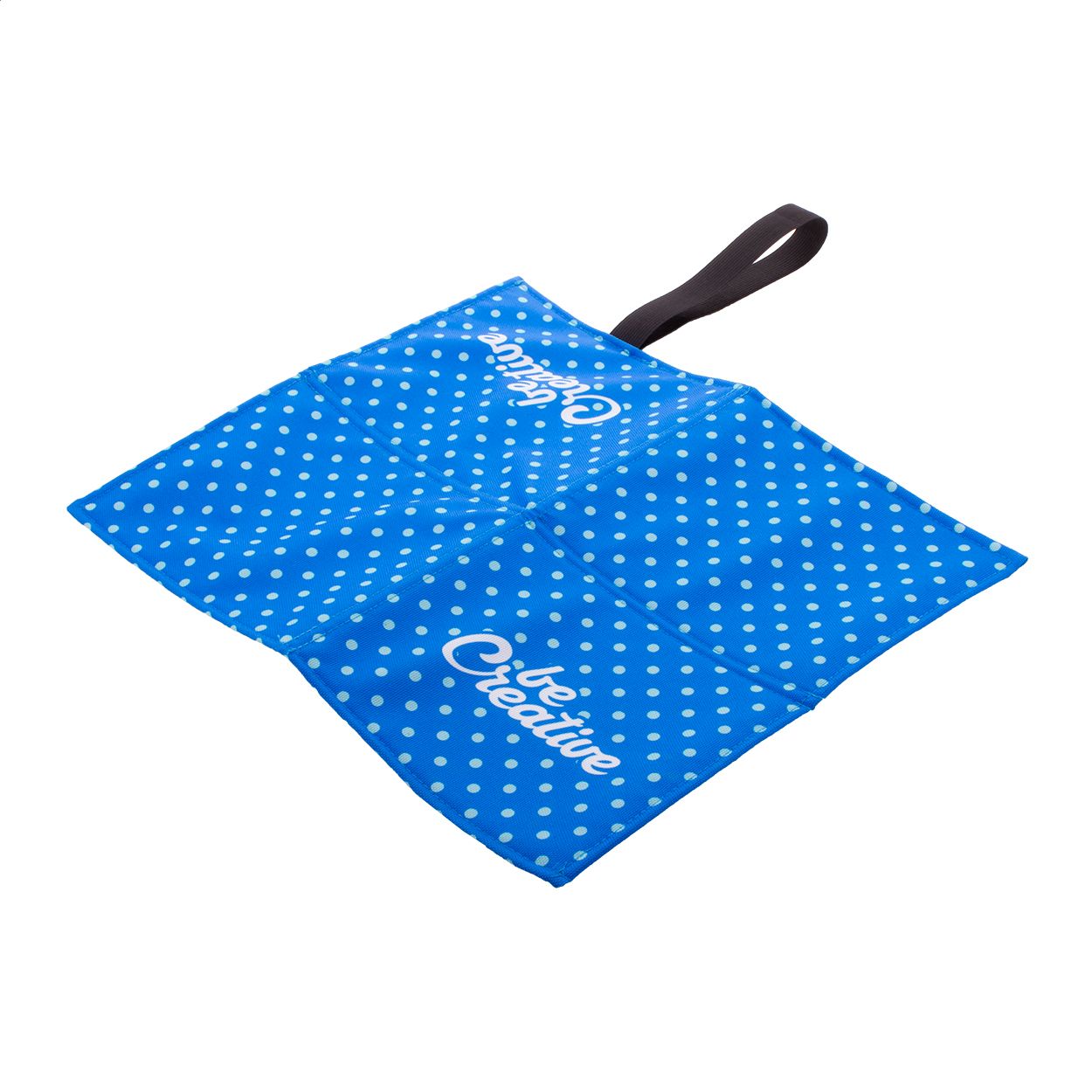 Fanseat Fold Individuelles RPET Sitzkissen - schwarz - weiß-38