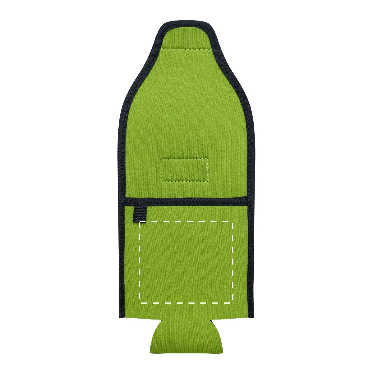 Veredelungsposition mittig auf der Vortasche
