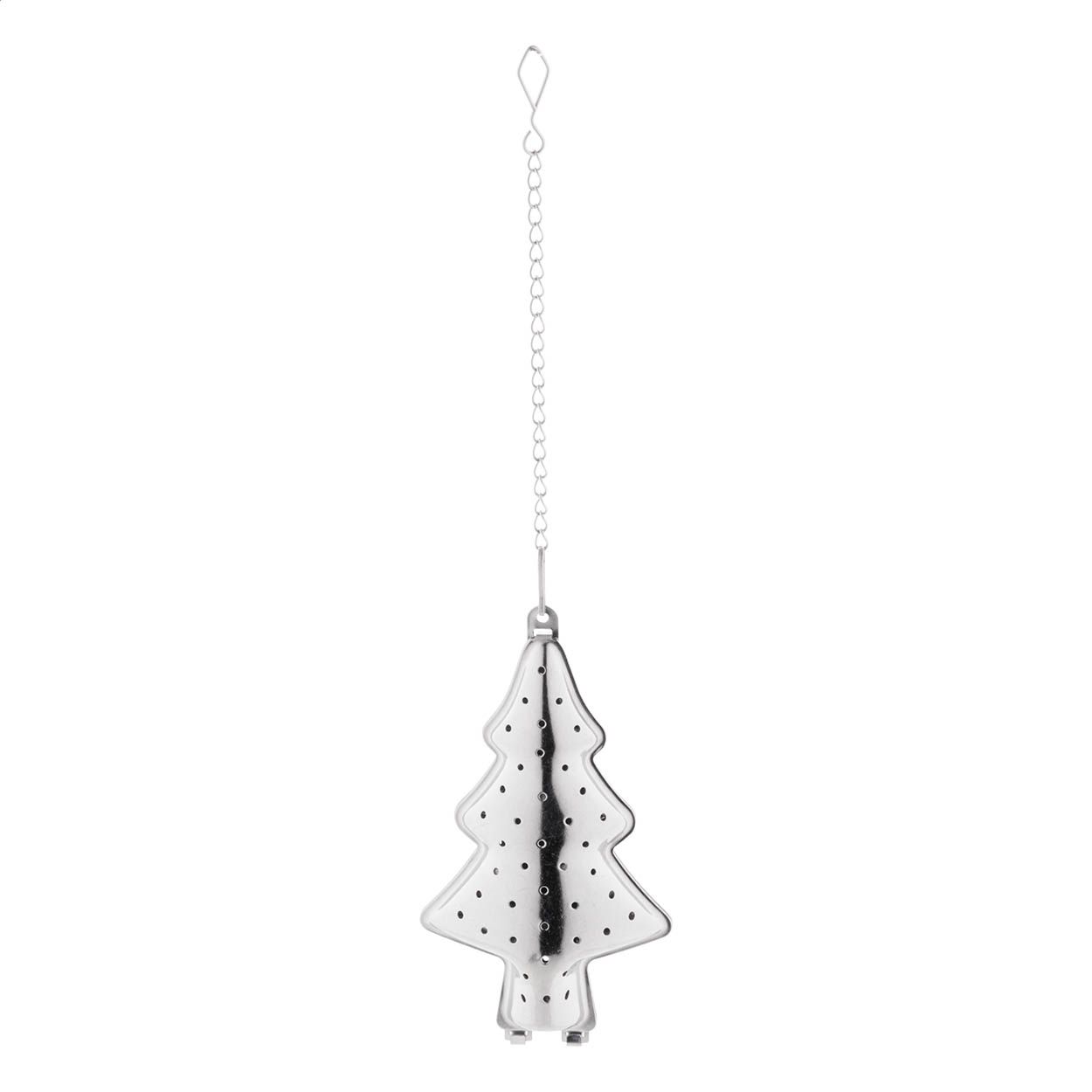 Suodatee Weihnachts-Teeei - Weihnachtsbaum - silber-356