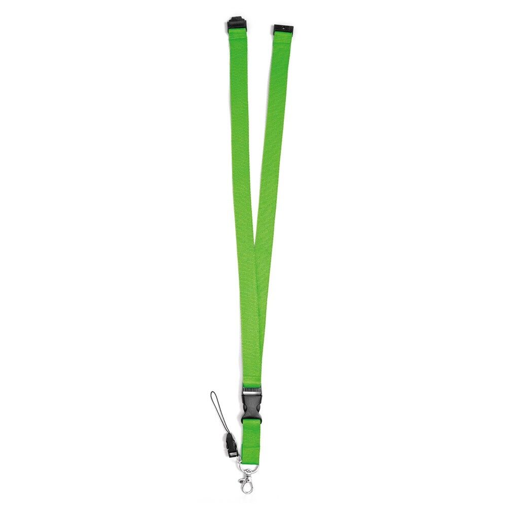 MURRAY Lanyard aus Polyester (20 mm) mit einem Schlüsselband - hellgrün-778