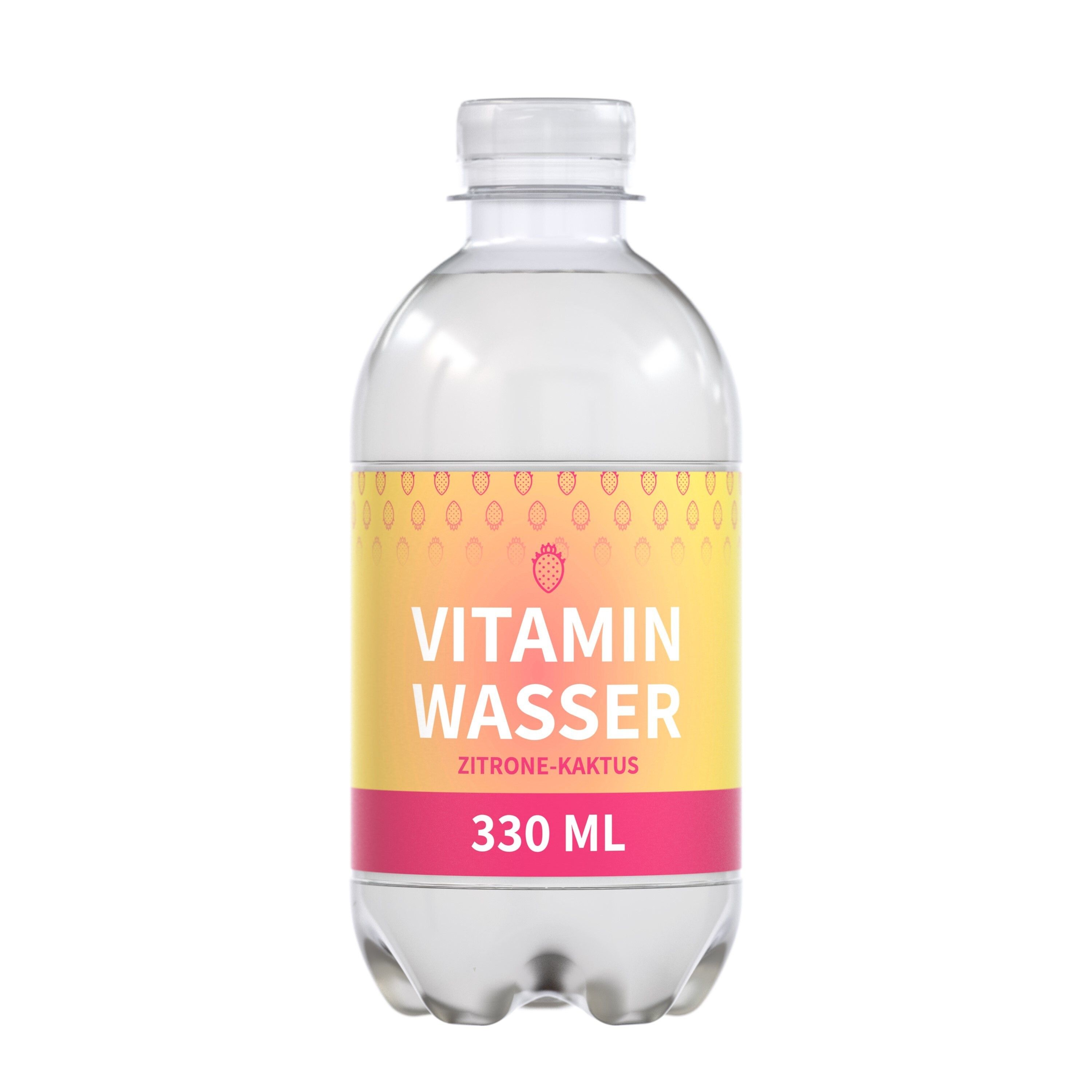 330 ml Vitaminwasser Zitrone-Kaktus Eco Label-296