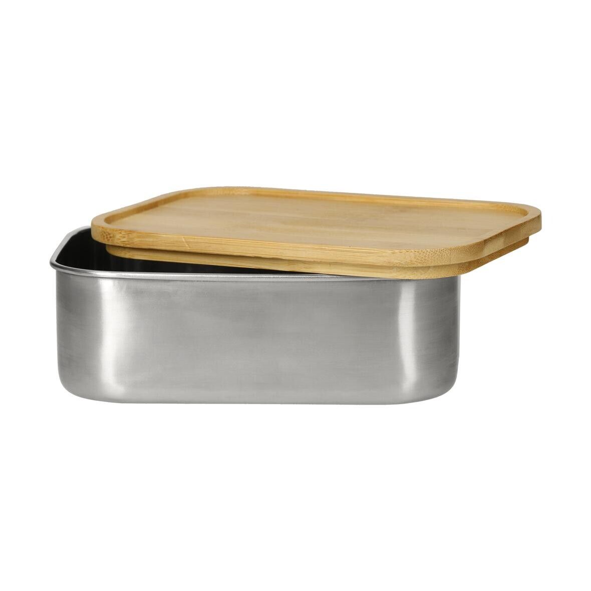 Vorratsdose Vesper, klein - silber - natur-234