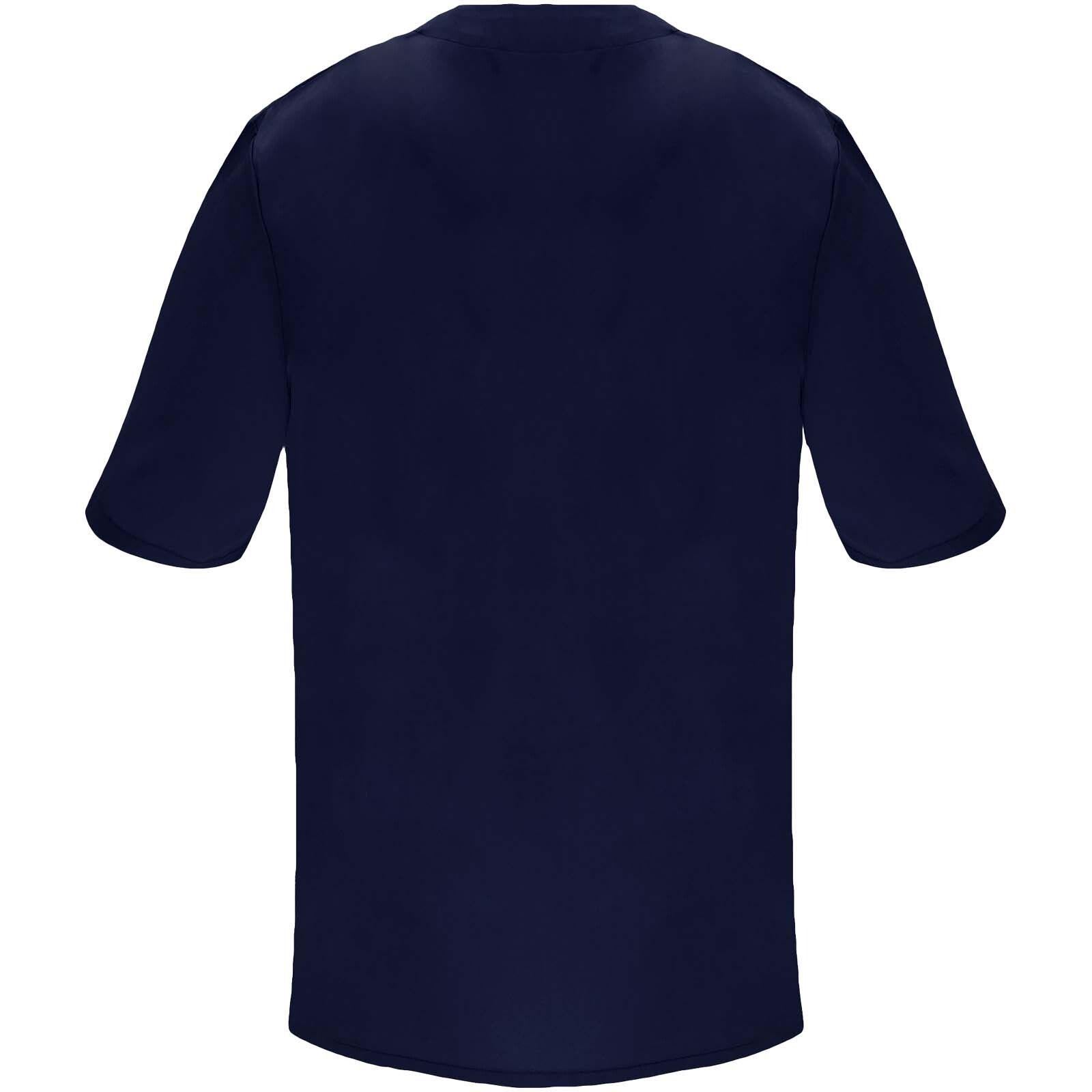 Panacea Kurzärmeliges Arbeitshemd, 160 g/m2, unisex  - marineblau-742