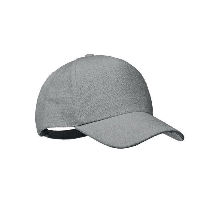 Hanf Baseball Kappe 5 Panele NAIMA CAP - grau-928