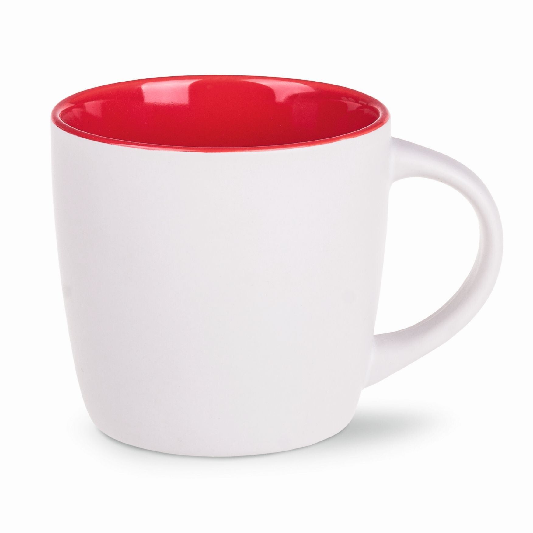 Becher Handy Pure 320 ml - matt weiß - sunny yellow-744