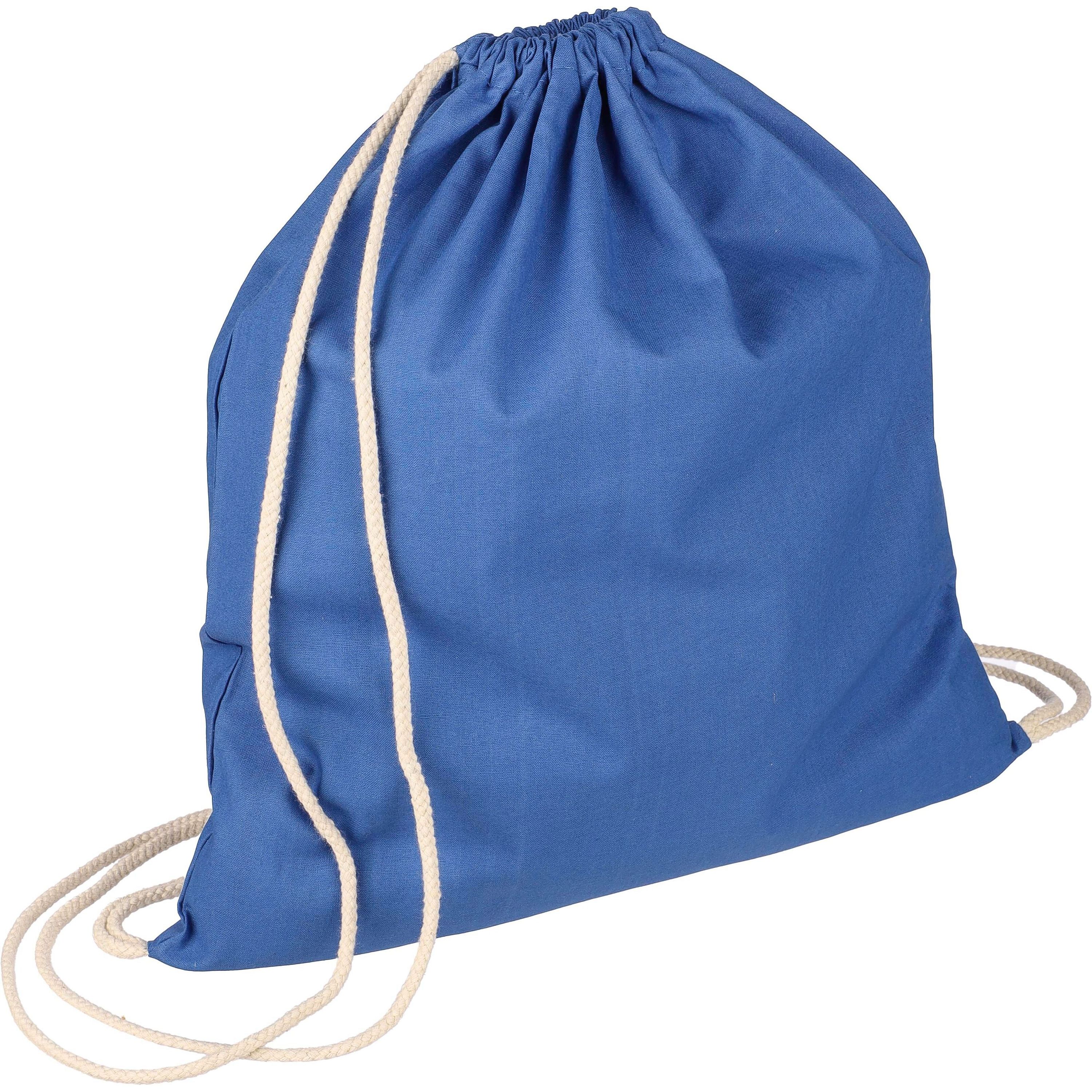 Kordelzug-Rucksack aus Öko-Baumwolle (140 g/m2) Bridget - weiß-787