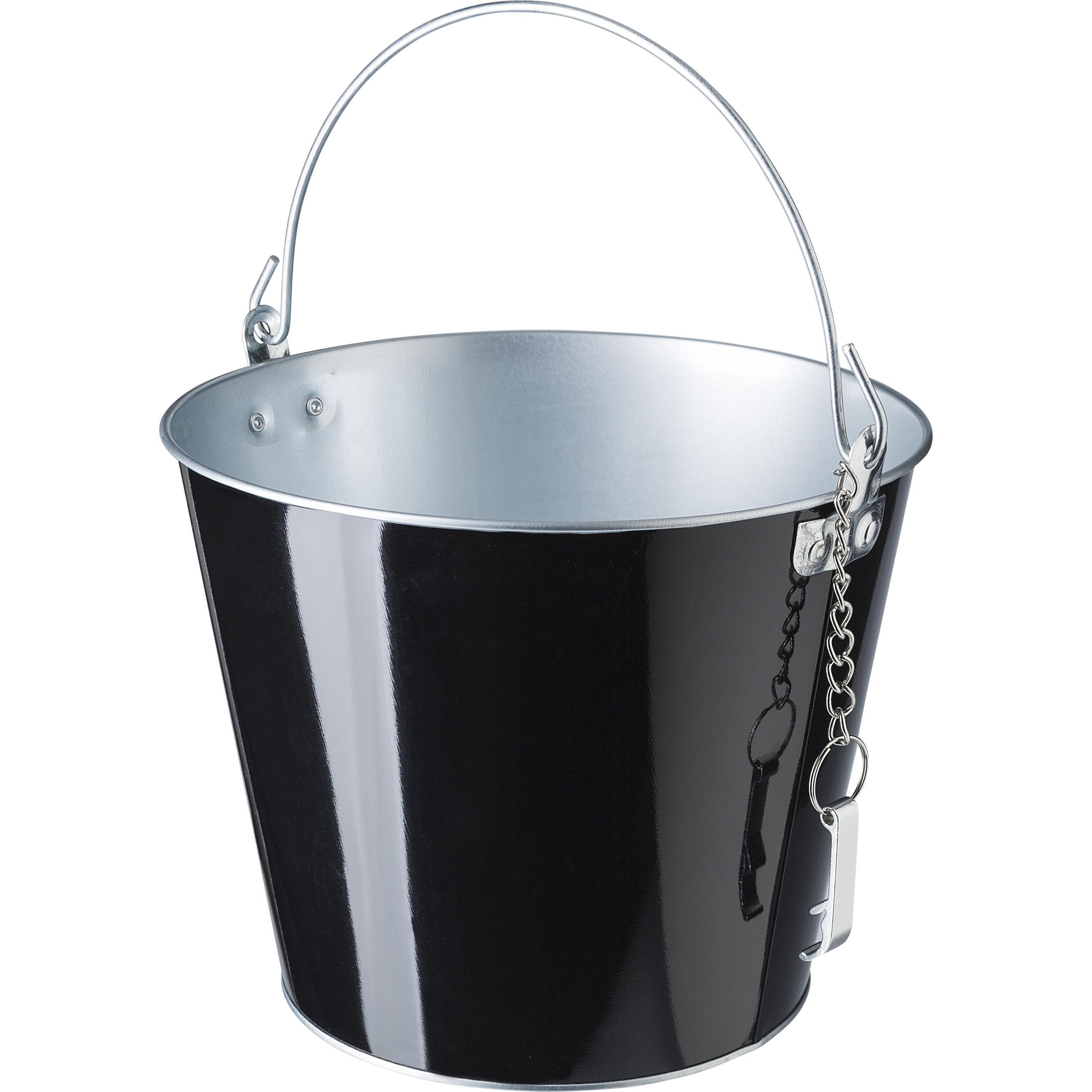 Eisbehälter aus Eisen und Aluminium Corey - weiß-751