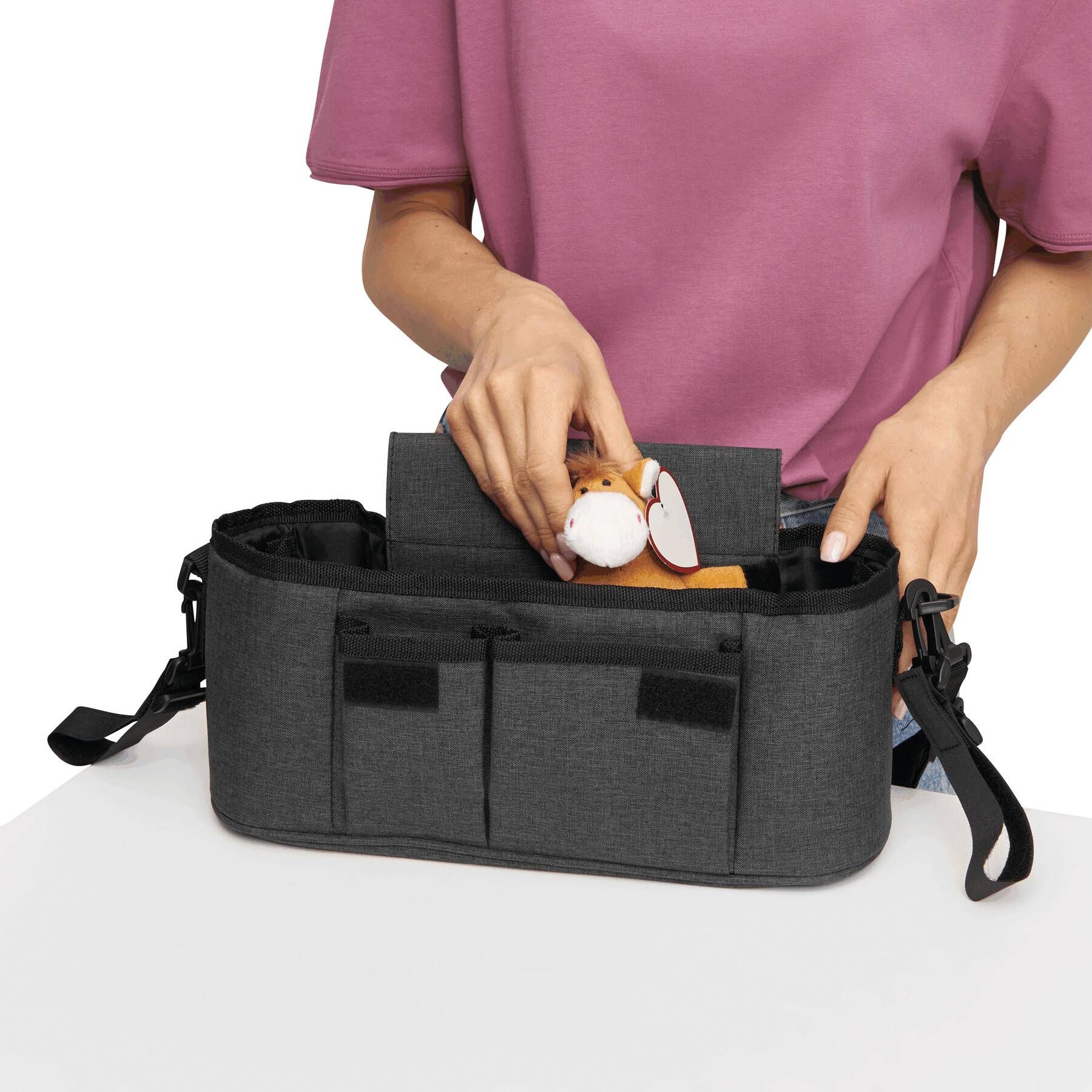 Kinderwagentasche BABY AID - anthrazit-99