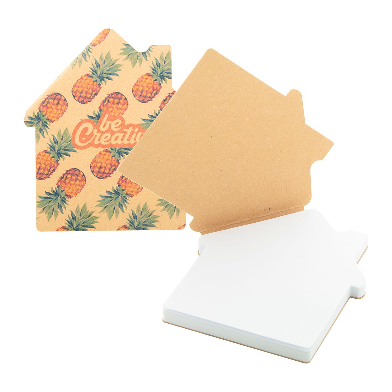 CreaStick House Eco Individuelle Haftnotizen - natur-107