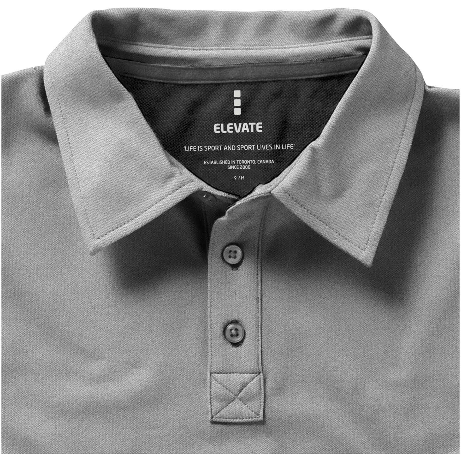 Markham Stretch Poloshirt für Herren - grau meliert - M-239