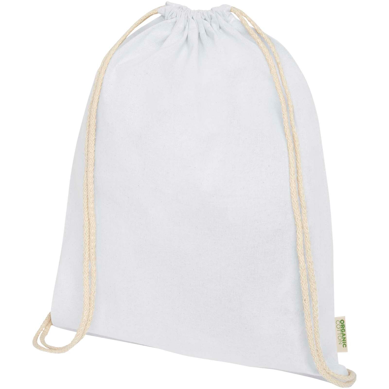 Odisha 140 g/m² OCS Bio-Sportbeutel 5L - weiss-107