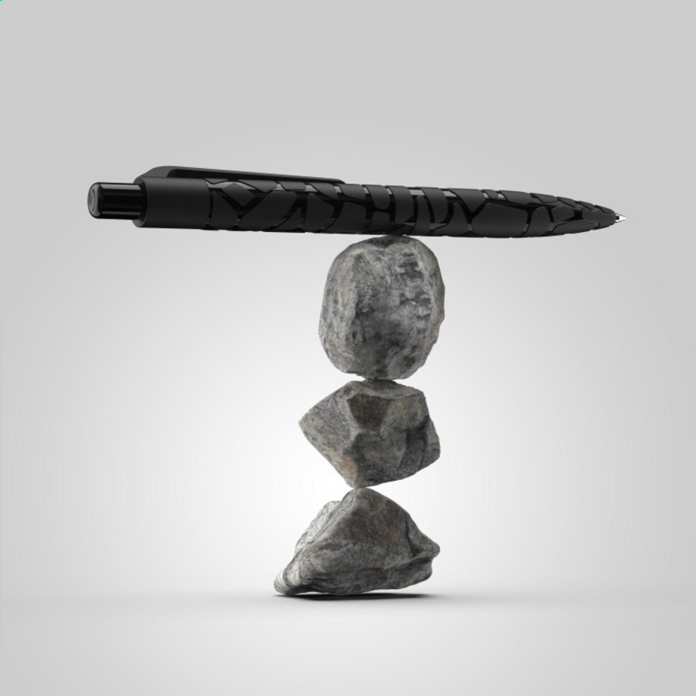 Bio-Stone Pen Kugelschreiber - schwarz-180