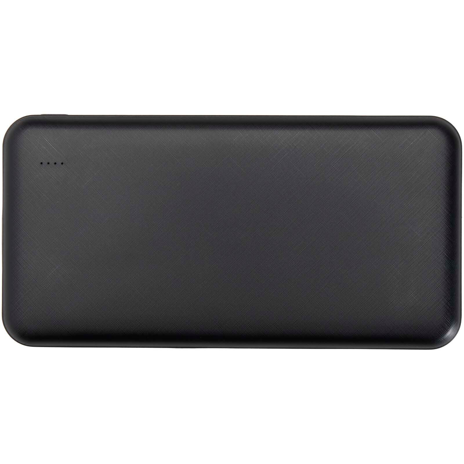 Intan 10 W 10.000 mAh Powerbank aus recyceltem Kunststoff - schwarz-536