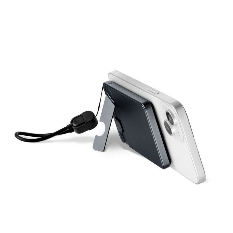 TROIKA Powerbank STROMKONSERVE 5 - grau - schwarz-315