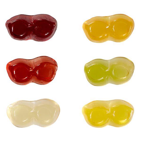 Fruchtgummi 10g Tüten - Brille-75