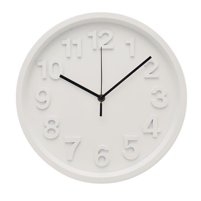 Wanduhr aus PP MURO - weiß-19