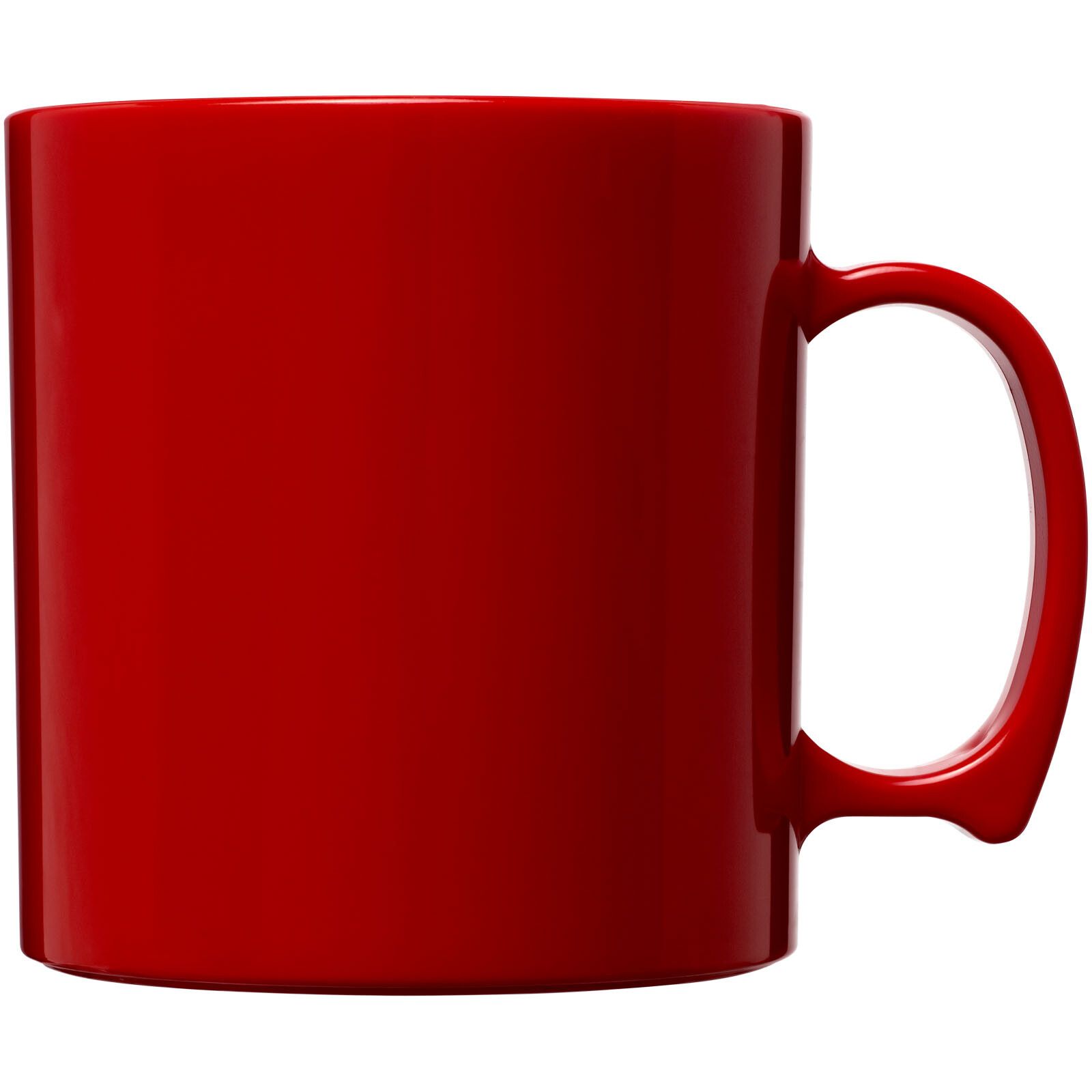 Standard 300 ml Kunststoffbecher - rot-109