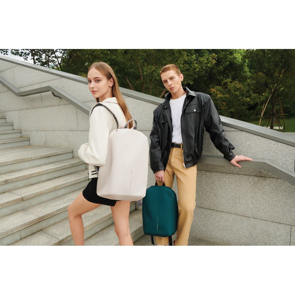 Bobby Soft, Anti-Diebstahl-Rucksack - beige-714
