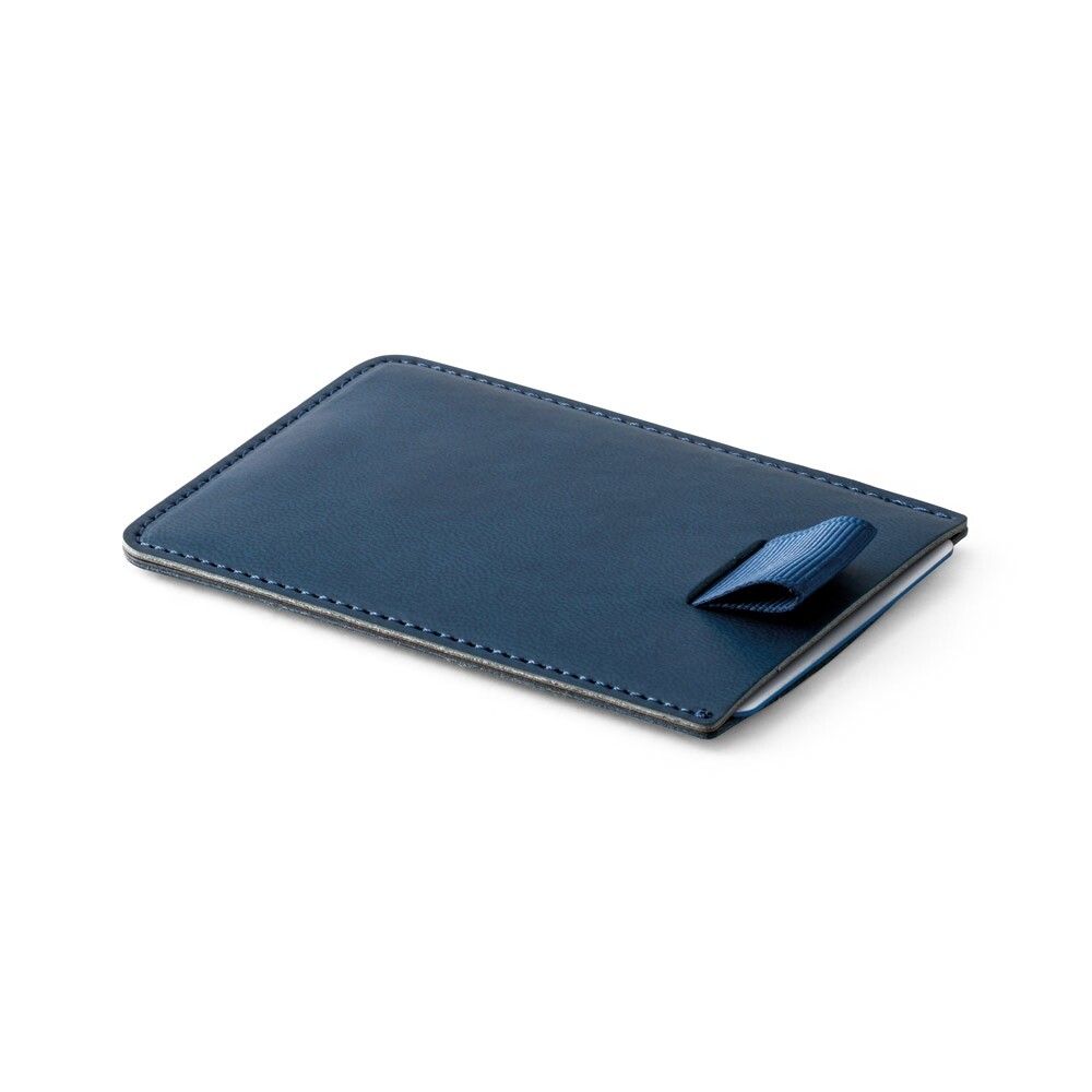 POPPY RFID-blockierender PU-Kartenhalter - blau-827