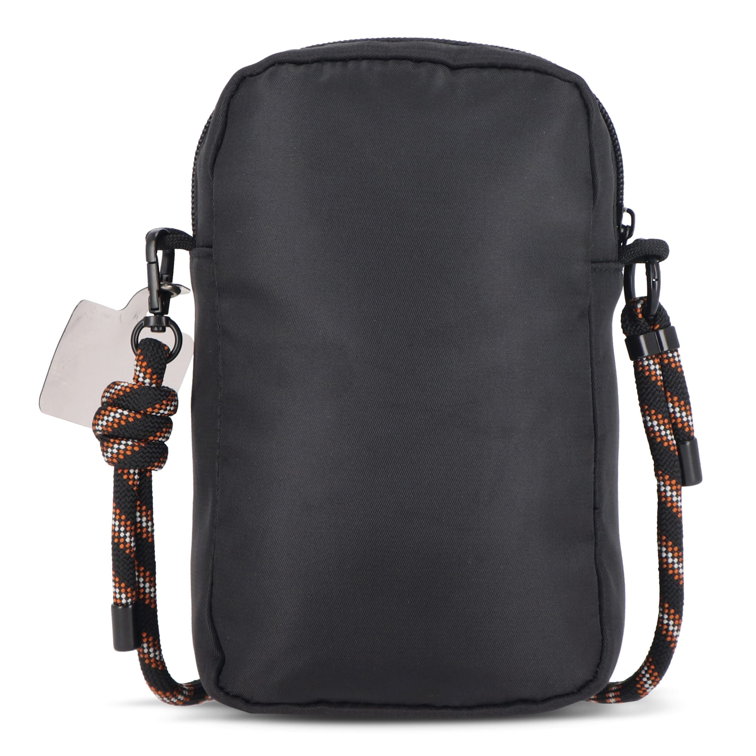 Crossbody Flaschenhalter-Tasche mit Paracord-Gurt - schwarz-59