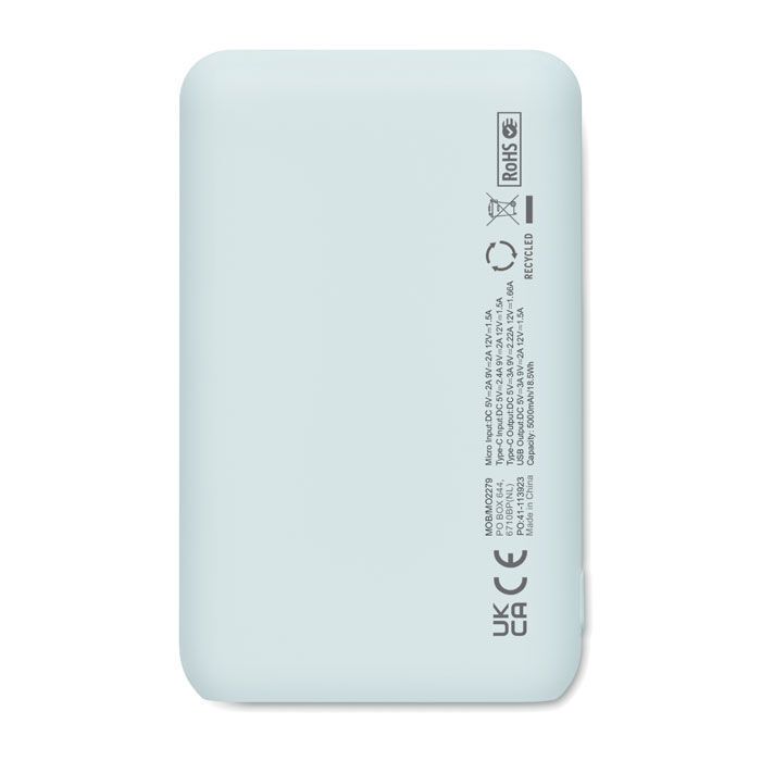 Powerbank 5000 mAh POWER52C - babyblau-513