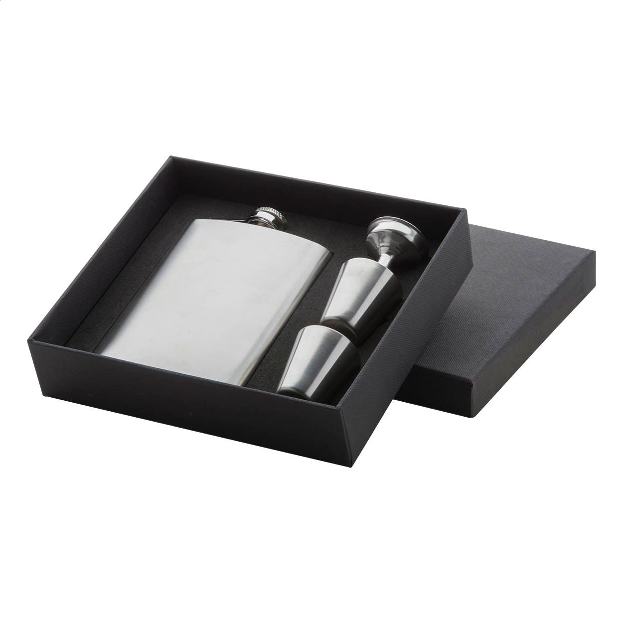 Shackleton Flachmann-Set - silber-319