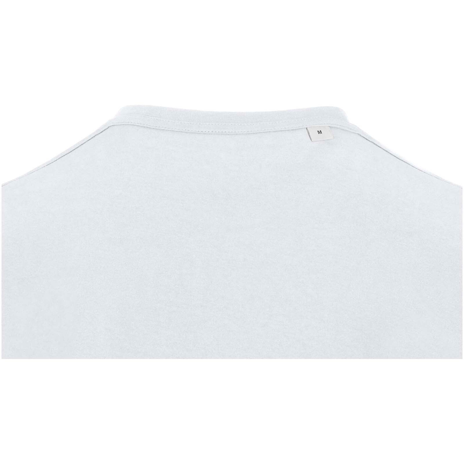 Balfour 200 g/m² Kurzärmeliges T-Shirt V-Ausschnitt Bio Baumwolle (OCS), unisex - weiss-544