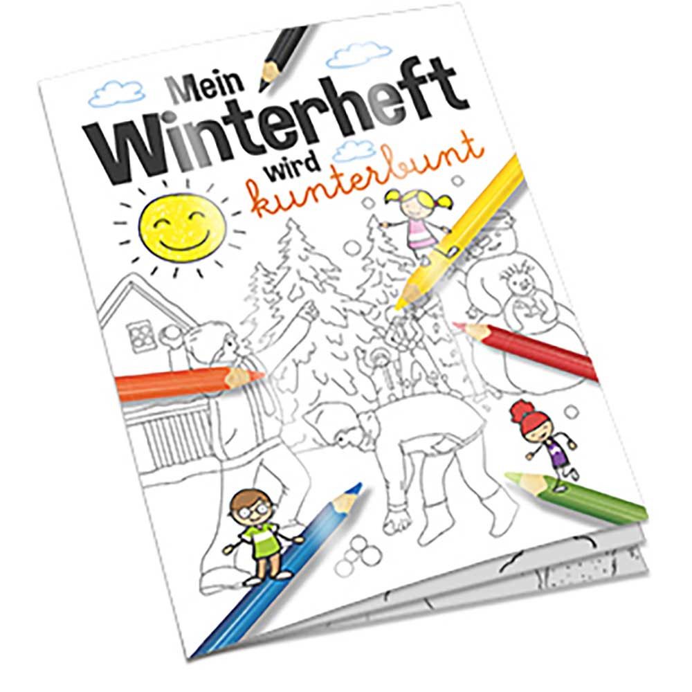 Malbuch / Mal-Set A6 - Winter - Malbuch neutral-97