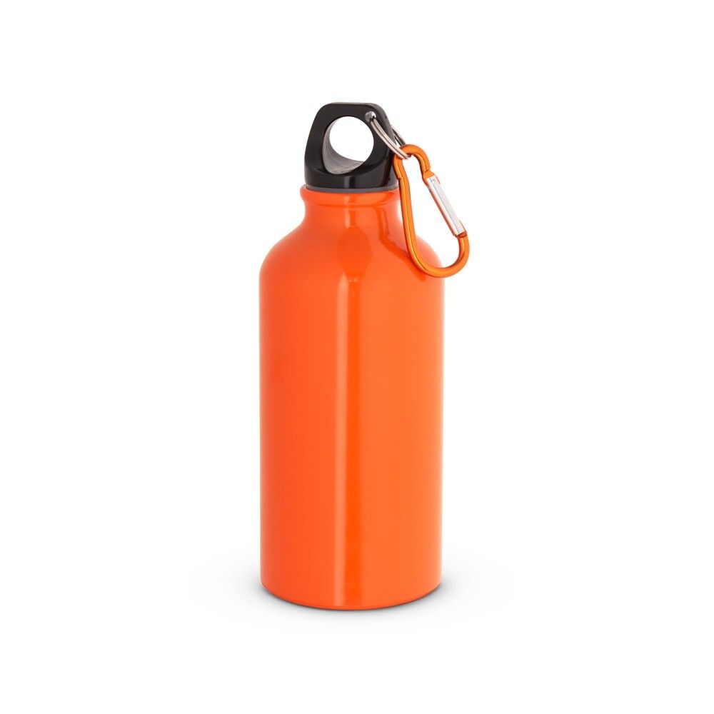 LANDSCAPE S Aluminium-Sportflasche mit Karabiner 400 ml - orange-57