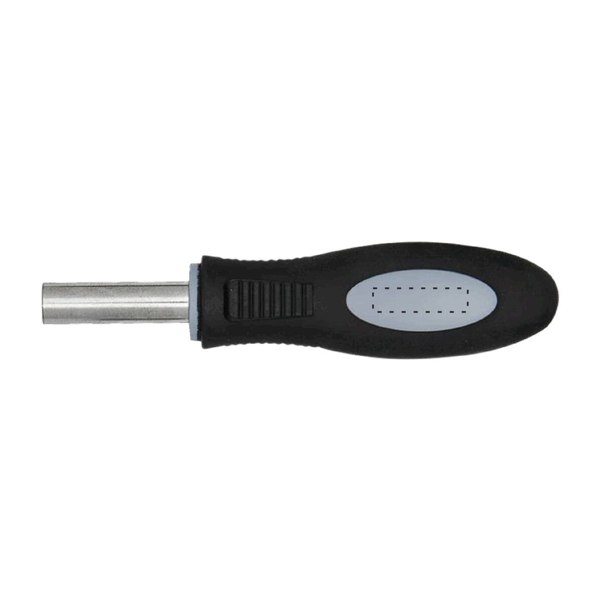 Veredelungsposition on_the_handle_of_the_screwdriver