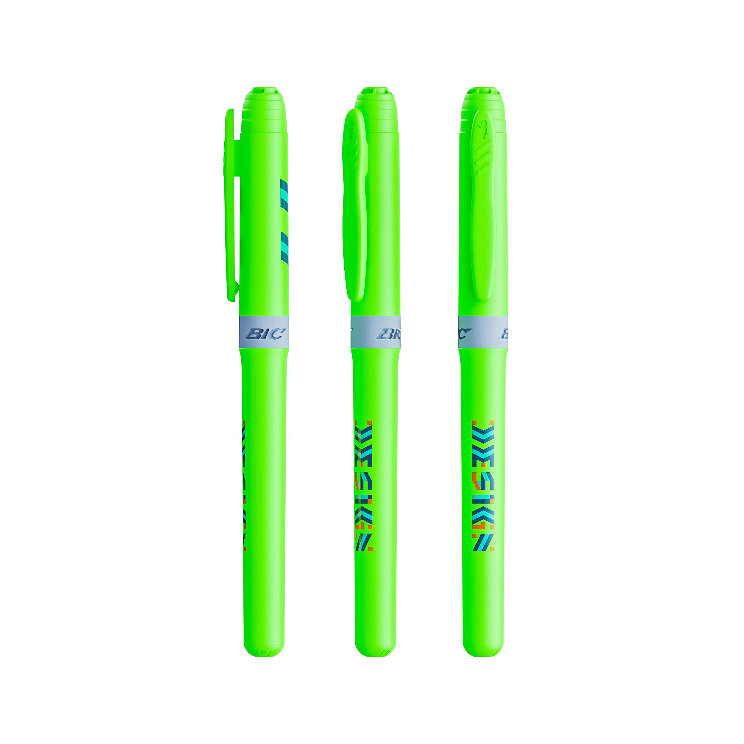 BIC® Brite Liner® Grip Textmarker - apfelgrün-663