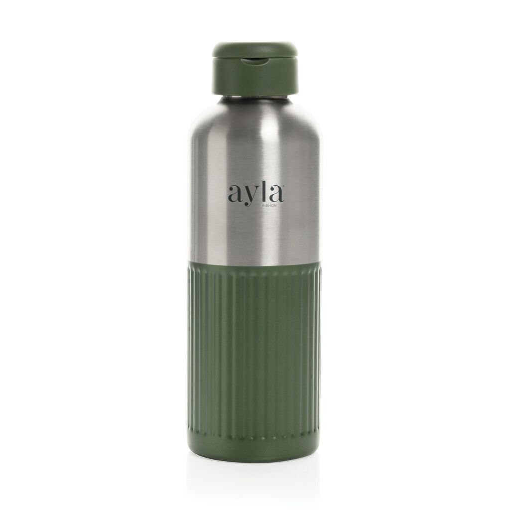 Ripple RCS R-Steel auslaufsichere Wasserflasche 750ml - grün-879