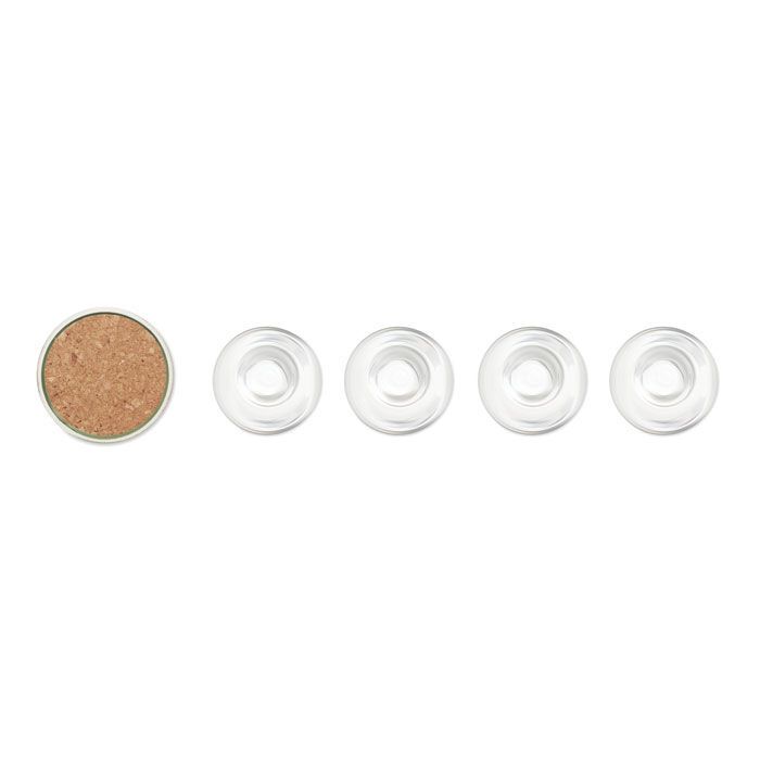 Karaffe aus recyceltem Glas 1L PICCA - transparent-18