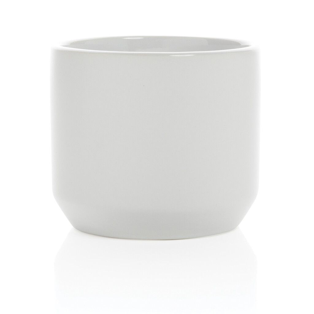 Moderne Keramiktasse, 350ml - weiß-304