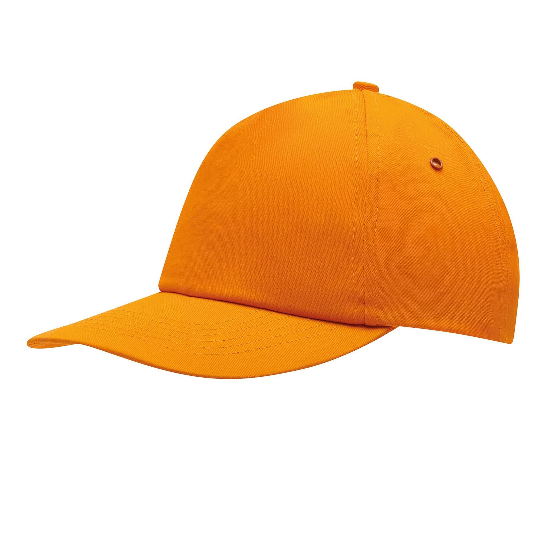 5-Panel-Cap RACING - orange-117