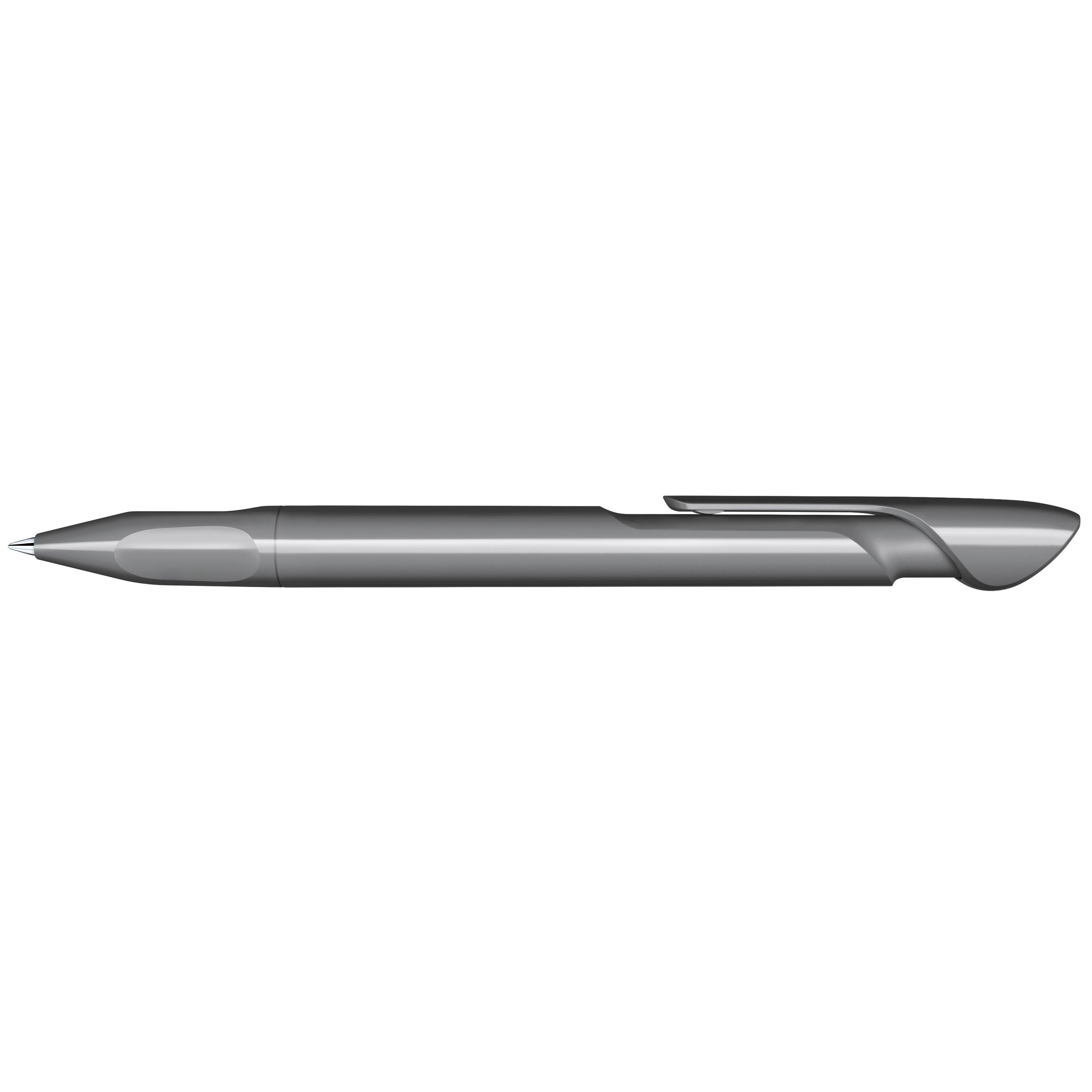 Evoxx Polished Recycled Druckkugelschreiber - grau-196
