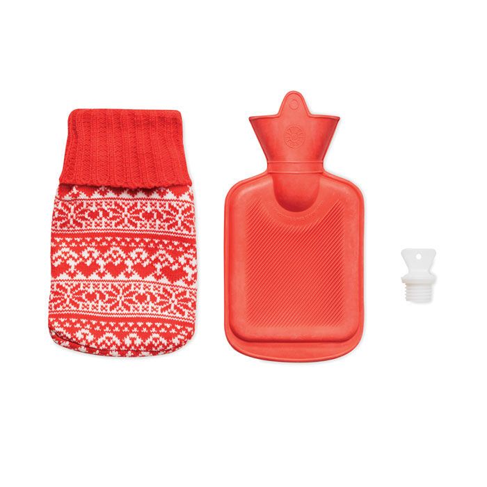 Wärmflasche 310ml AALBORG - rot-642