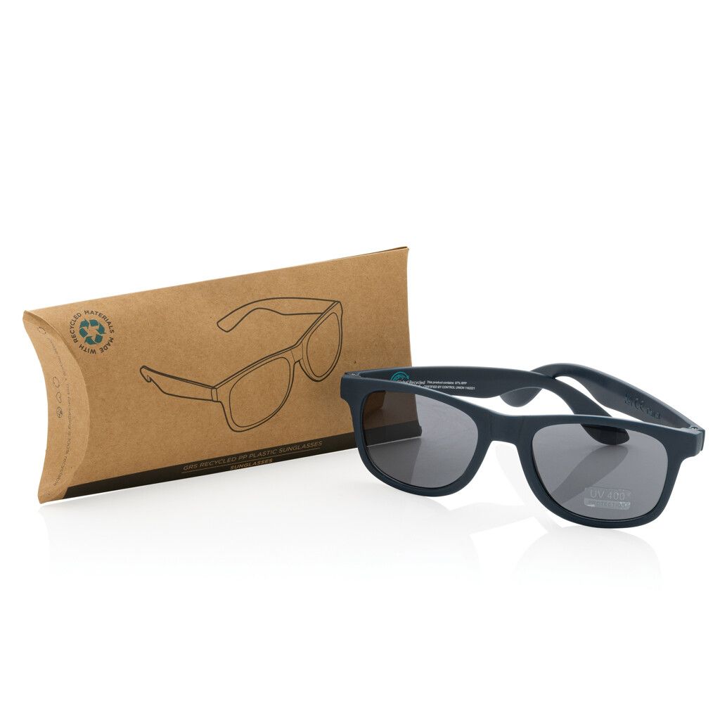 Sonnenbrille aus RCS recyceltem PP-Kunststoff - navy blau-264