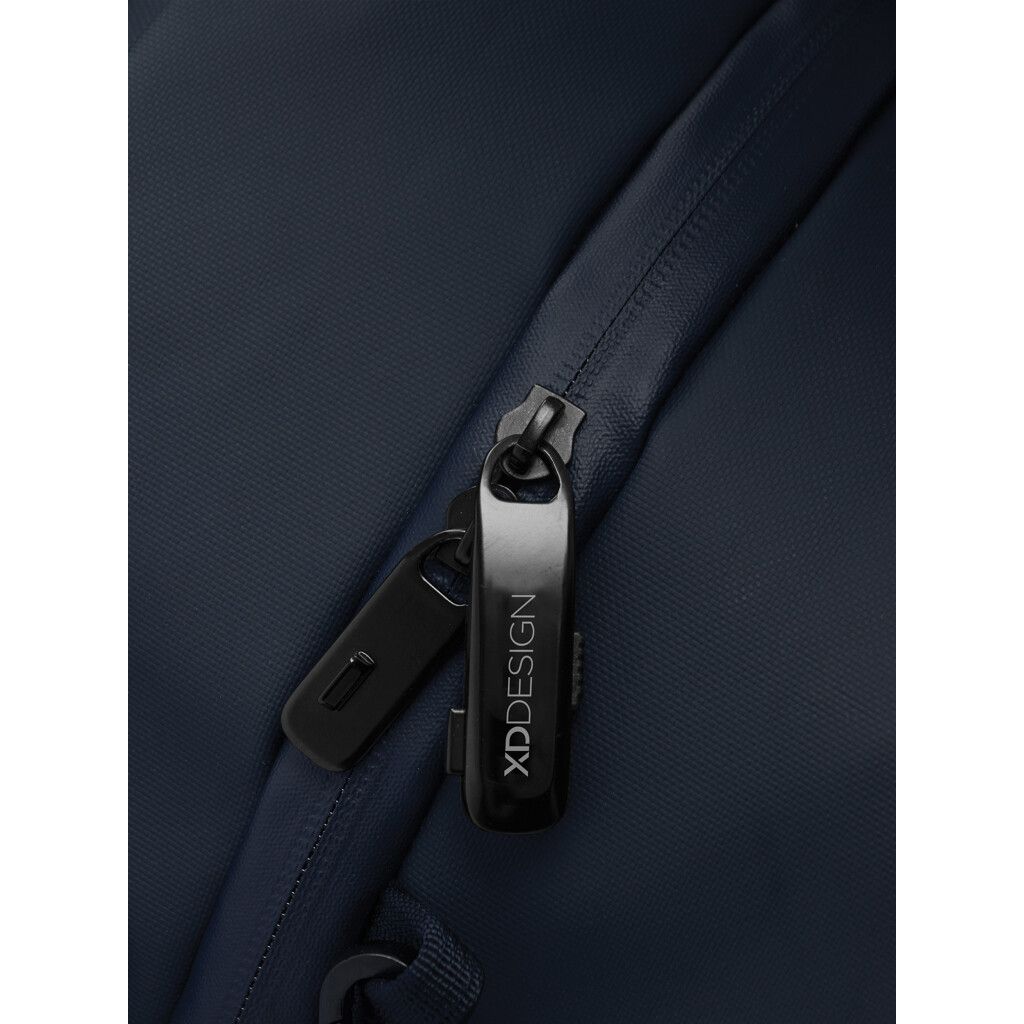 Urban wasserabweisende Wochenendtasche - navy blau-465
