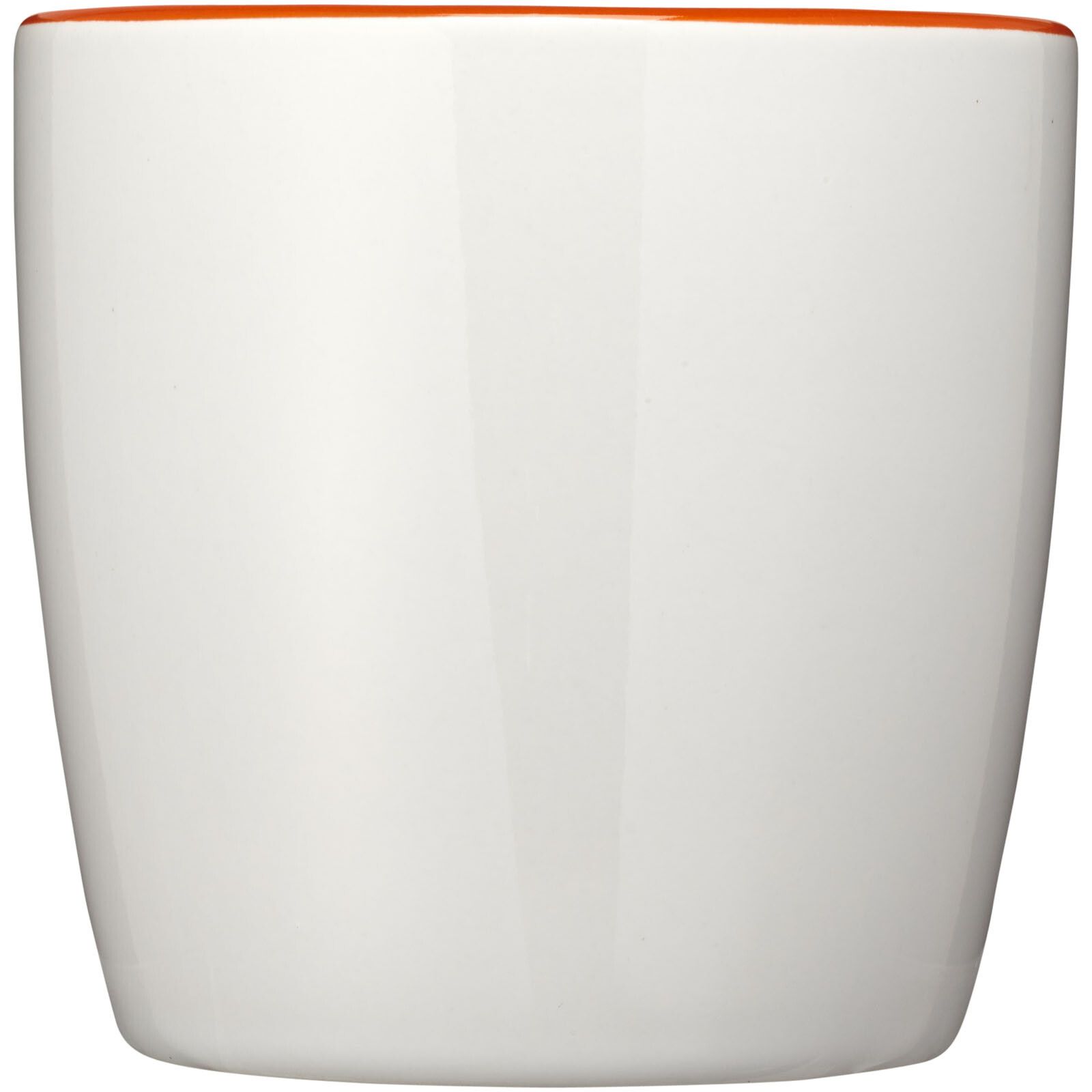 Aztec 340 ml Keramiktasse - weiss -  orange-89