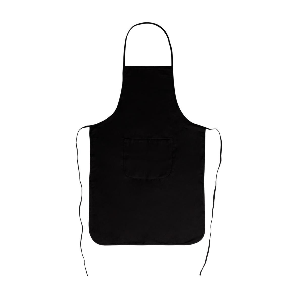 Schürze Gastro, 90x58 cm - schwarz-819