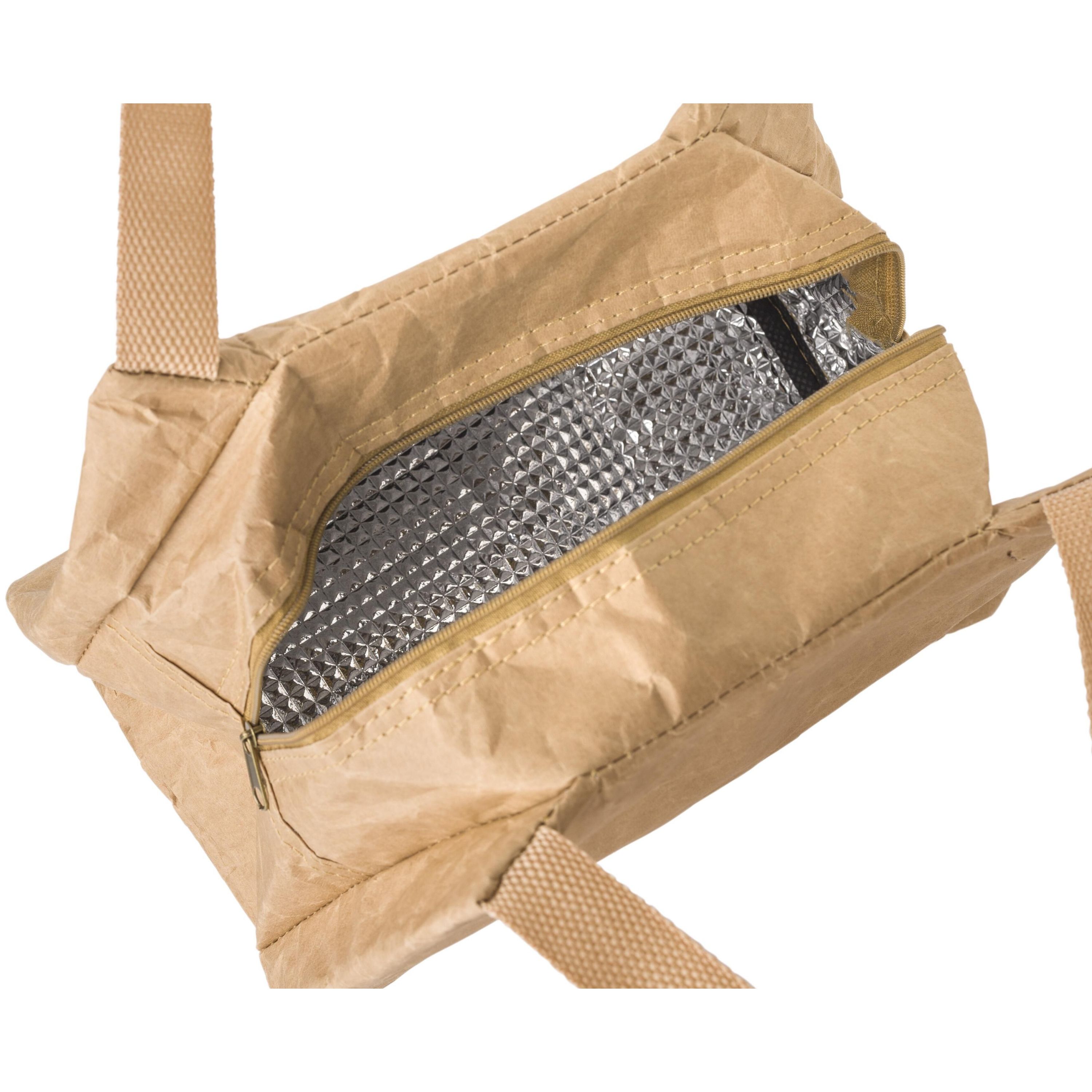 Lunch-Kühltasche aus Kraftpapier Callen - braun-315