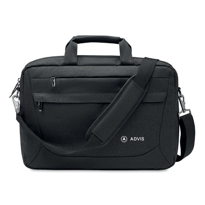 Laptop-Rucksack 600D RPET ROCKY - schwarz-78