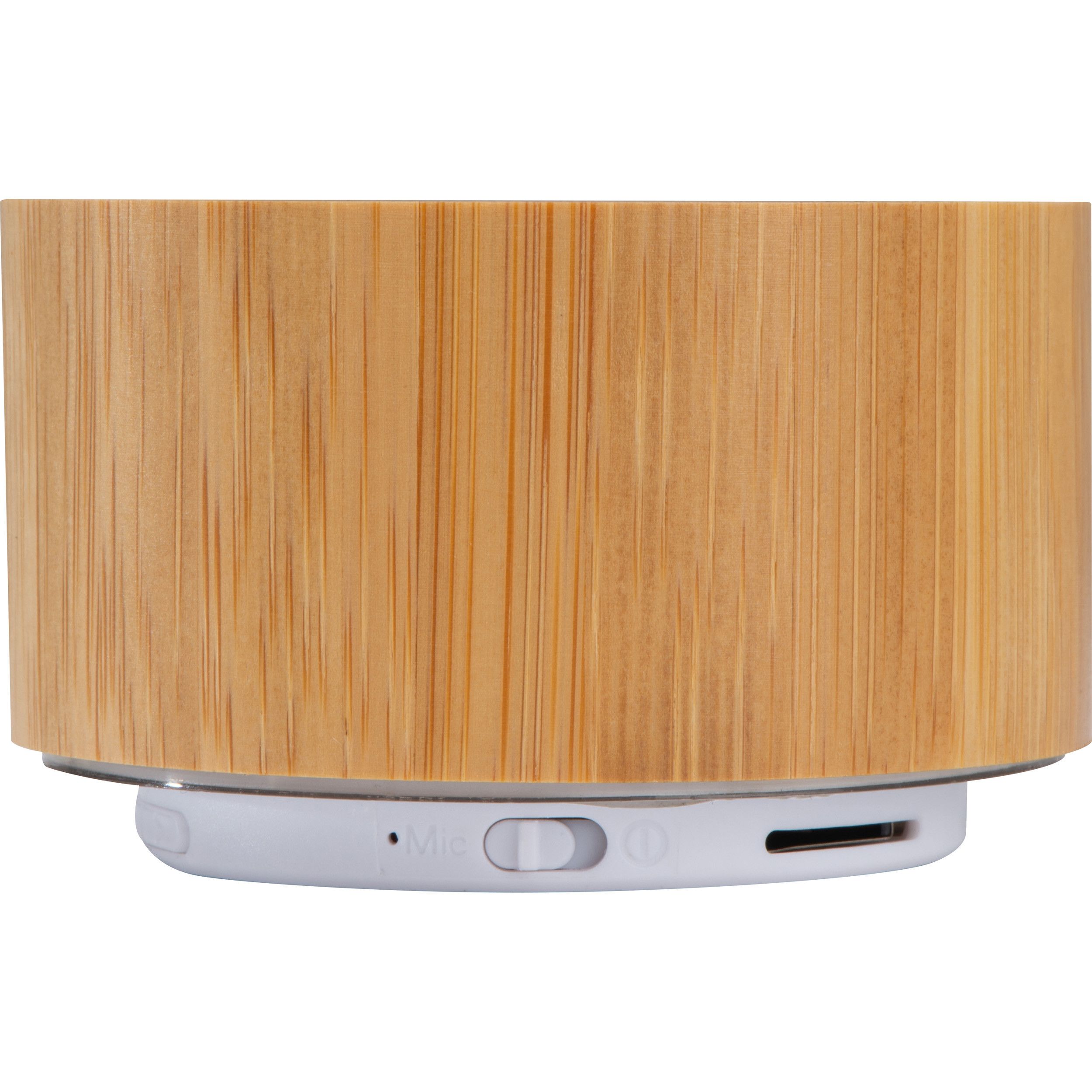 Bluetooth Lautsprecher mit Bambusummantelung - beige-85