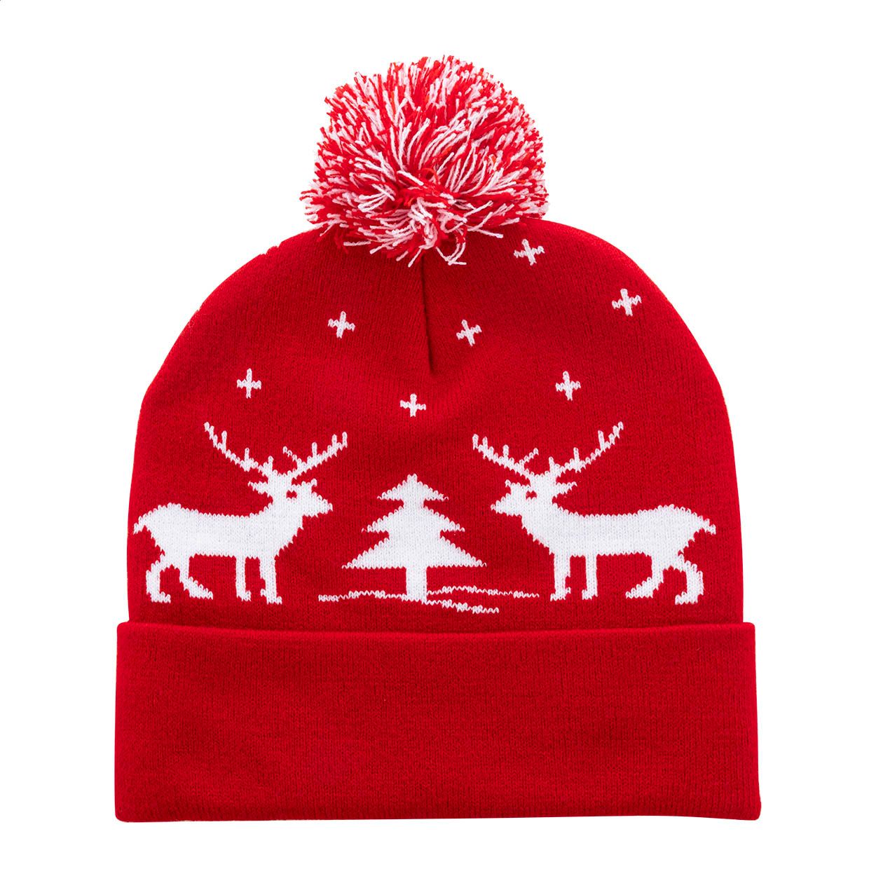 Skandimos Weihnachtswintermütze - rot-435