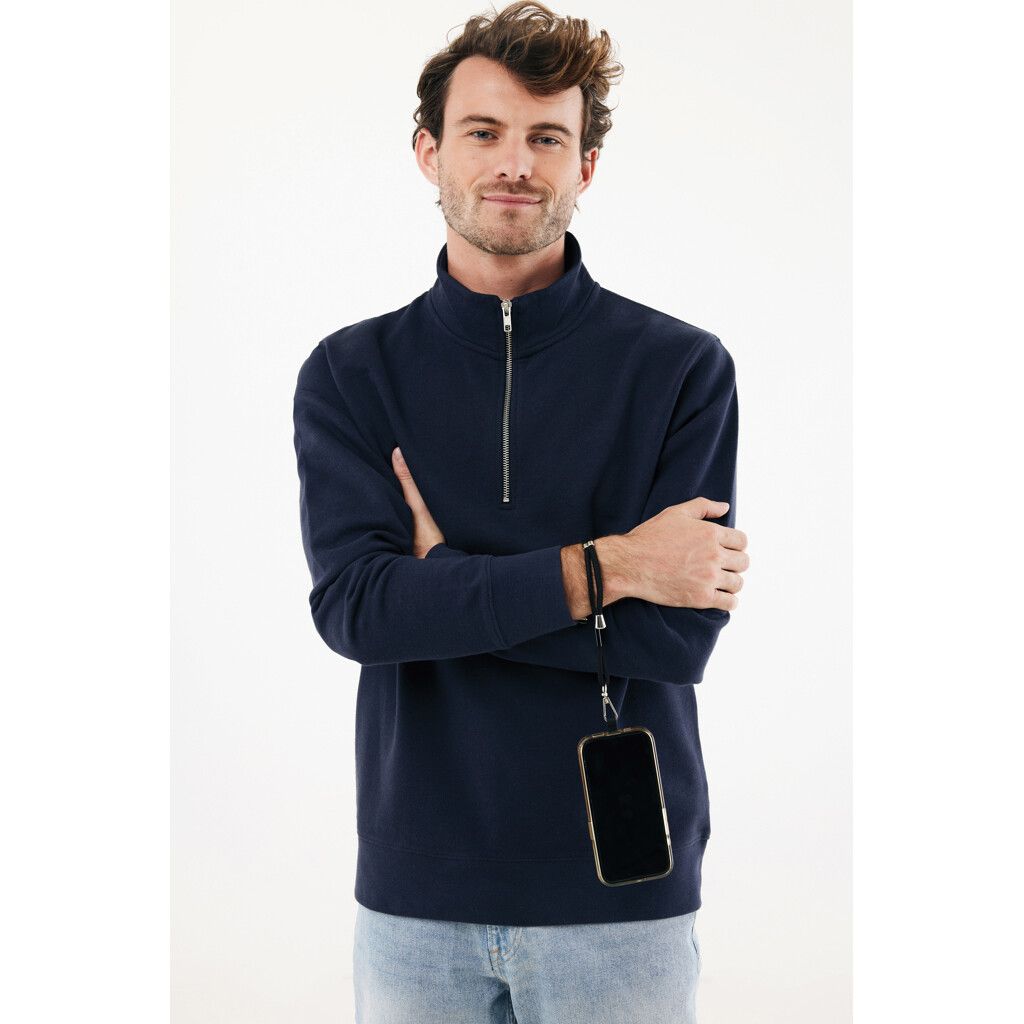 CarryLoop verstellbares Handy-Handgelenksband aus RCS rPET - schwarz-267