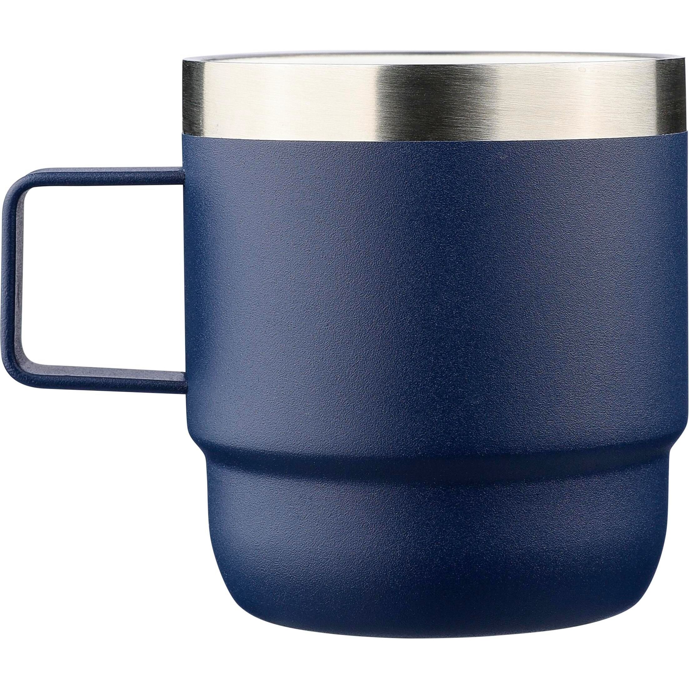 Recycelter Edelstahl-Becher mit doppelter Wand (180 ml) Lilia - weiß-606